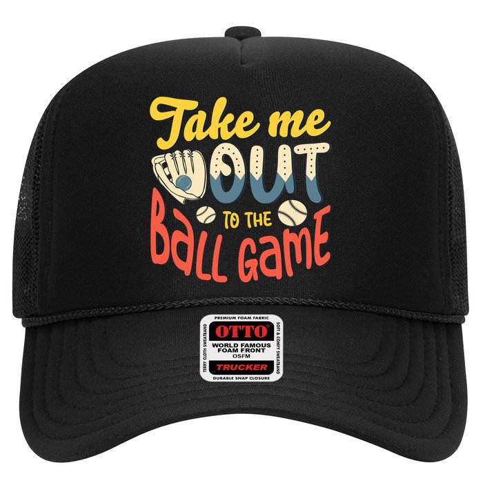 Take me out to the ball game for a Baseball Fan Baseball Hat