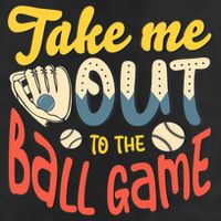 Take me out to the ball game for a Baseball Fan Baseball Hat