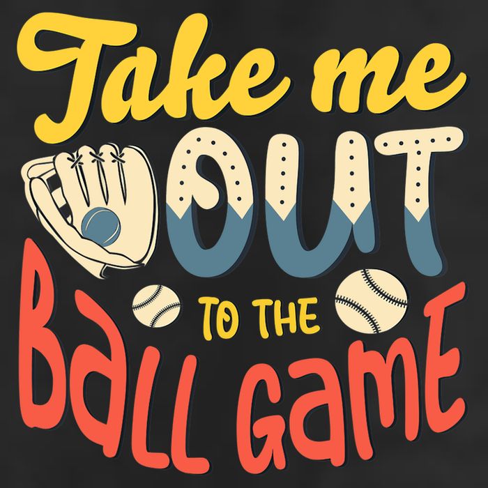 Take me out to the ball game for a Baseball Fan Baseball Hat