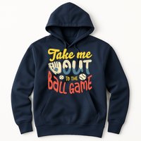 Take me out to the ball game for a Baseball Fan Baseball Hoodie