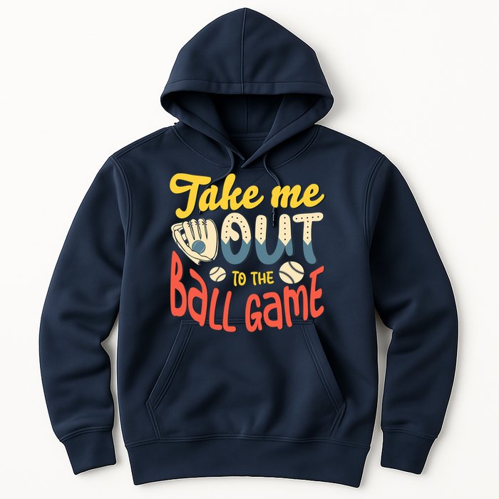 Take me out to the ball game for a Baseball Fan Baseball Hoodie