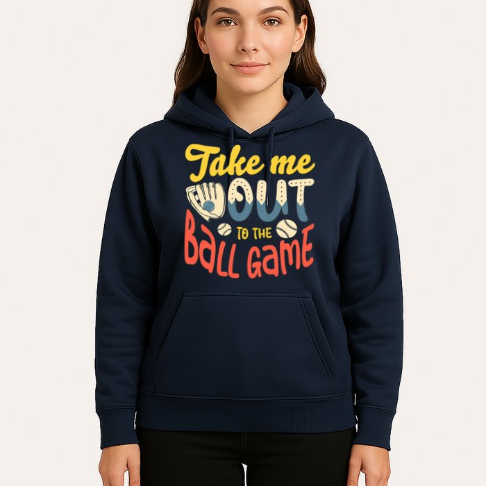 Take me out to the ball game for a Baseball Fan Baseball Hoodie