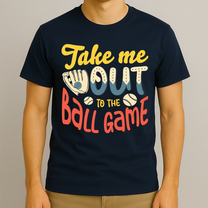 Take me out to the ball game for a Baseball Fan Baseball T-Shirt