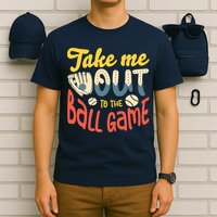 Take me out to the ball game for a Baseball Fan Baseball T-Shirt
