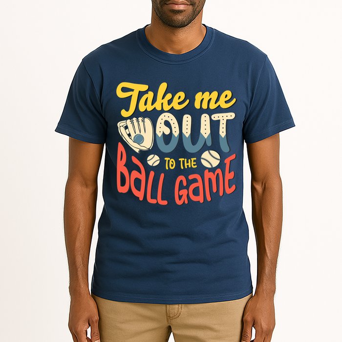 Take me out to the ball game for a Baseball Fan Baseball Tall T-Shirt