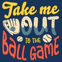 Take me out to the ball game for a Baseball Fan Baseball 16 in Basic Backpack