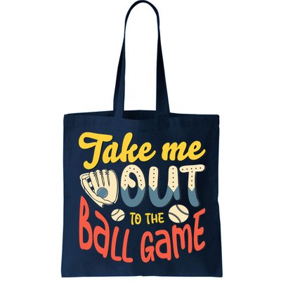 Take me out to the ball game for a Baseball Fan Baseball Bag