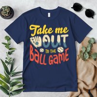Take me out to the ball game for a Baseball Fan Baseball Premium T-Shirt