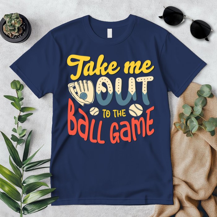 Take me out to the ball game for a Baseball Fan Baseball Premium T-Shirt