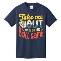 Take me out to the ball game for a Baseball Fan Baseball Kids T-Shirt
