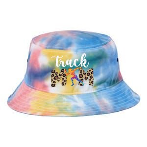 Track Mom Of A Track And Field Athlete Track Mama Tie Dye Newport Bucket Hat