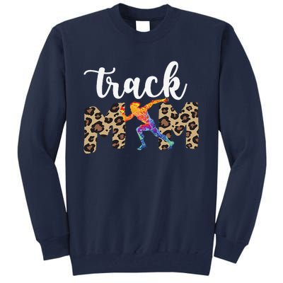 Track Mom Of A Track And Field Athlete Track Mama Tall Sweatshirt