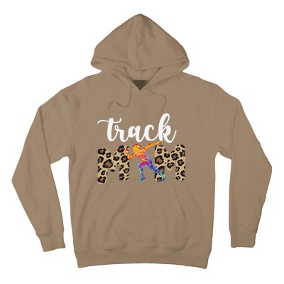 Track Mom Of A Track And Field Athlete Track Mama Hoodie