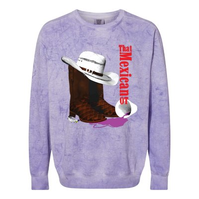 That Mexican Ot Cowboy Colorblast Crewneck Sweatshirt