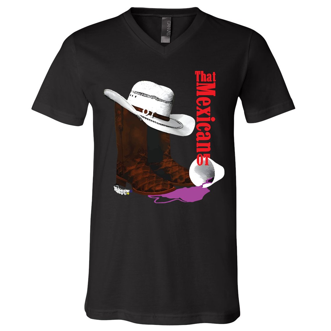 That Mexican Ot Cowboy V-Neck T-Shirt