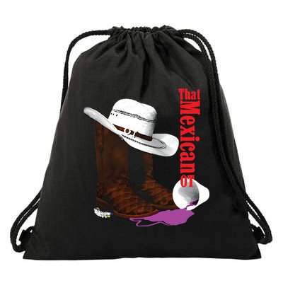 That Mexican Ot Cowboy Drawstring Bag