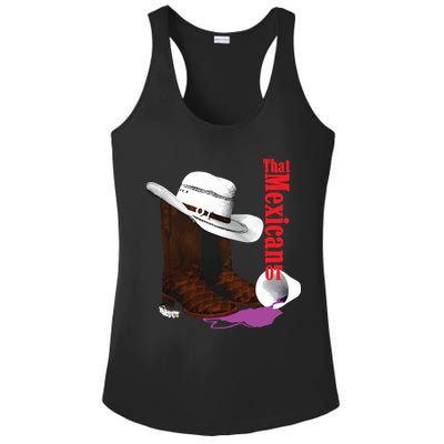That Mexican Ot Cowboy Ladies PosiCharge Competitor Racerback Tank