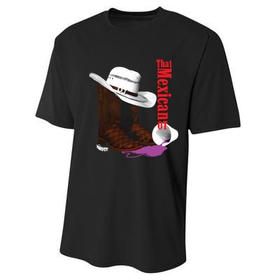 That Mexican Ot Cowboy Performance Sprint T-Shirt