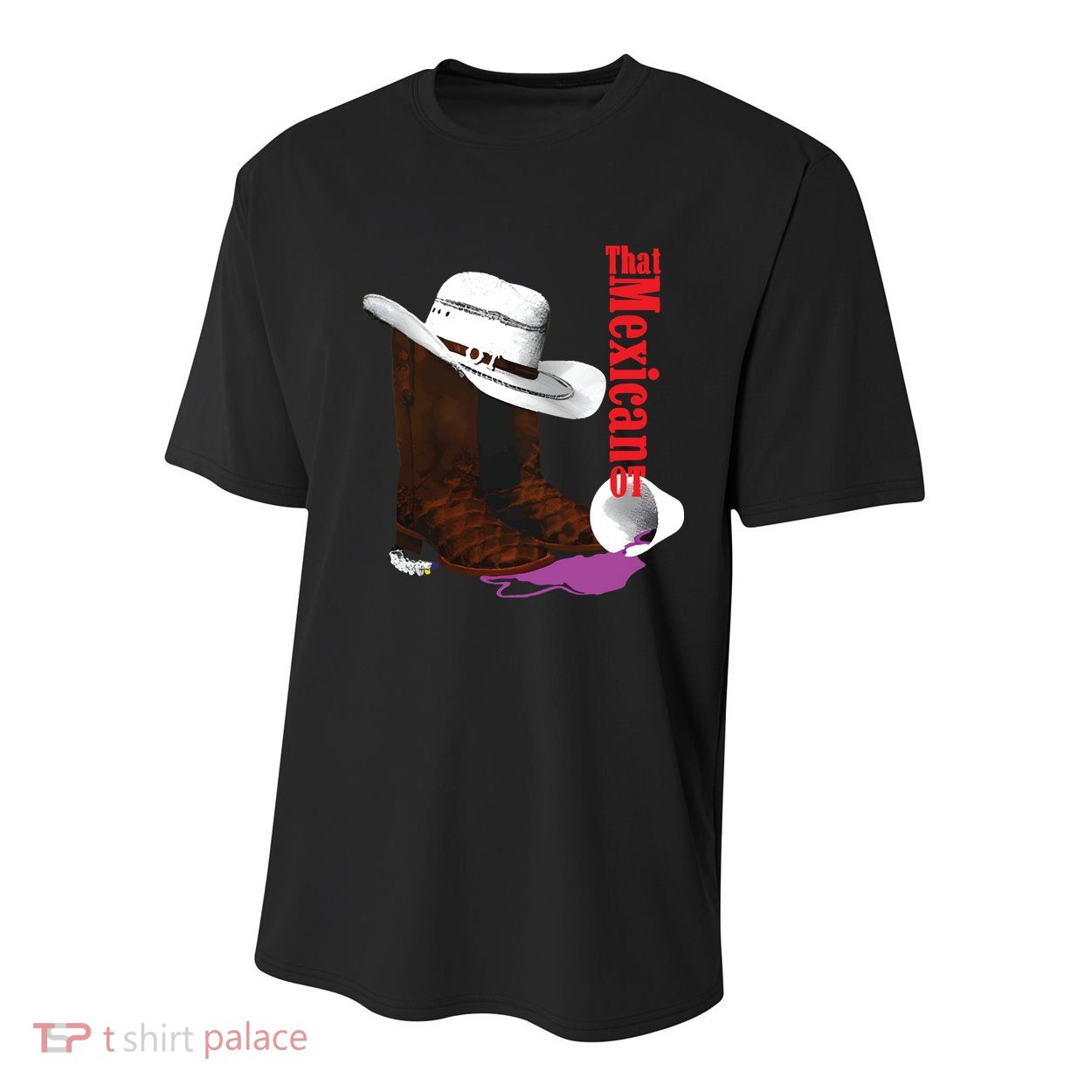That Mexican Ot Cowboy Youth Performance Sprint T-Shirt
