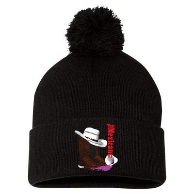 That Mexican Ot Cowboy Pom Pom 12in Knit Beanie