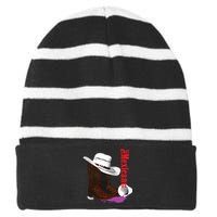 That Mexican Ot Cowboy Striped Beanie with Solid Band