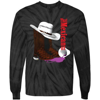 That Mexican Ot Cowboy Tie-Dye Long Sleeve Shirt