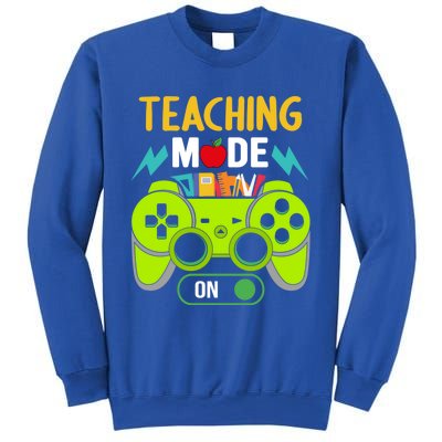 Teaching Mode On Gamer Back To School First Days Gift Sweatshirt