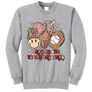 Take Me Out To The Ball Game Baseball Player Fans Lover Sweatshirt