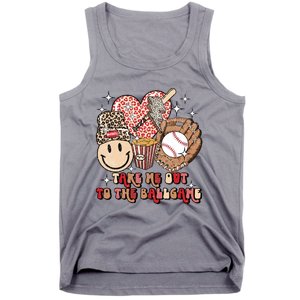 Take Me Out To The Ball Game Baseball Player Fans Lover Tank Top