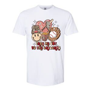 Take Me Out To The Ball Game Baseball Player Fans Lover Softstyle CVC T-Shirt