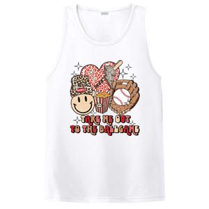 Take Me Out To The Ball Game Baseball Player Fans Lover PosiCharge Competitor Tank