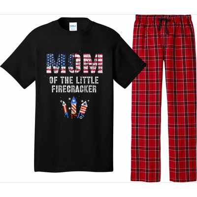 The Mom Of The Little Firecracker 4th Of July Expecting Great Gift Pajama Set