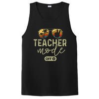 Teacher Mode Off Sunglasses Retro Sunset Summer Vacation PosiCharge Competitor Tank