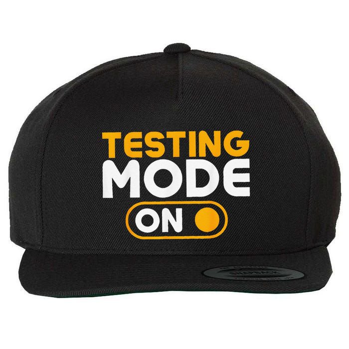 Testing Mode On Day Wool Snapback Cap