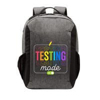 Testing Mode On Testing Day Teacher Vector Backpack