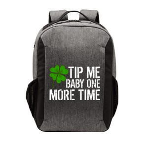 Tip Me One More Time Waiter Bartender St Patrick´s Day Funny Gift Vector Backpack