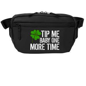 Tip Me One More Time Waiter Bartender St Patrick´s Day Funny Gift Crossbody Pack