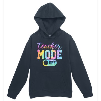 Teacher Mode Off Colorful Retro Urban Pullover Hoodie