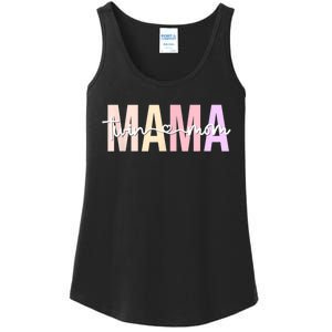 Twin Mom Of Twins Twin Mama Of Twins Twin Mother Ladies Essential Tank