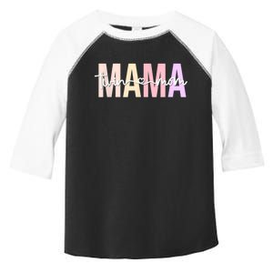 Twin Mom Of Twins Twin Mama Of Twins Twin Mother Toddler Fine Jersey T-Shirt