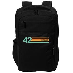 The Meaning Of Life 42 Impact Tech Backpack