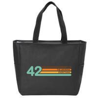 The Meaning Of Life 42 Zip Tote Bag