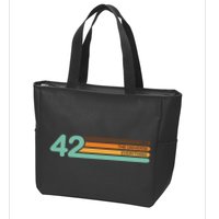 The Meaning Of Life 42 Zip Tote Bag