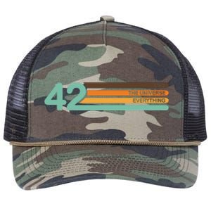 The Meaning Of Life 42 Retro Rope Trucker Hat Cap