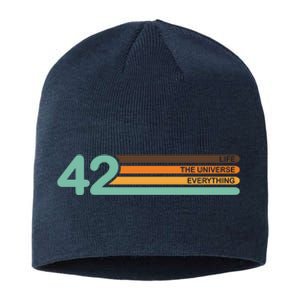 The Meaning Of Life 42 Sustainable Beanie