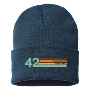 The Meaning Of Life 42 Sustainable Knit Beanie