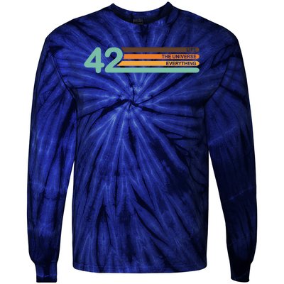 The Meaning Of Life 42 Tie-Dye Long Sleeve Shirt