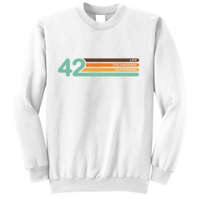 The Meaning Of Life 42 Sweatshirt