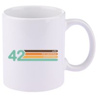 The Meaning Of Life 42 11oz C Handle Ceramic Mug