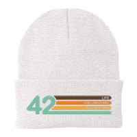 The Meaning Of Life 42 Knit Cap Winter Beanie